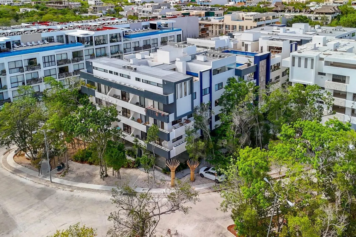 2 Bd Suite With Private Balcony, Rooftop Pool, Gym Tulum Holiday home